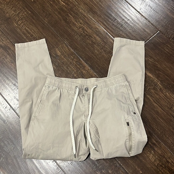 Vuori Other - VUORI Ripstop Pants Mens Fit Size Small Beige Stretch Outdoor Hiking